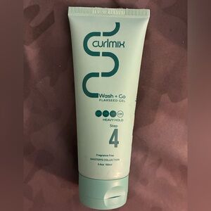 CurlMix Wash + Go Flaxseed Gel